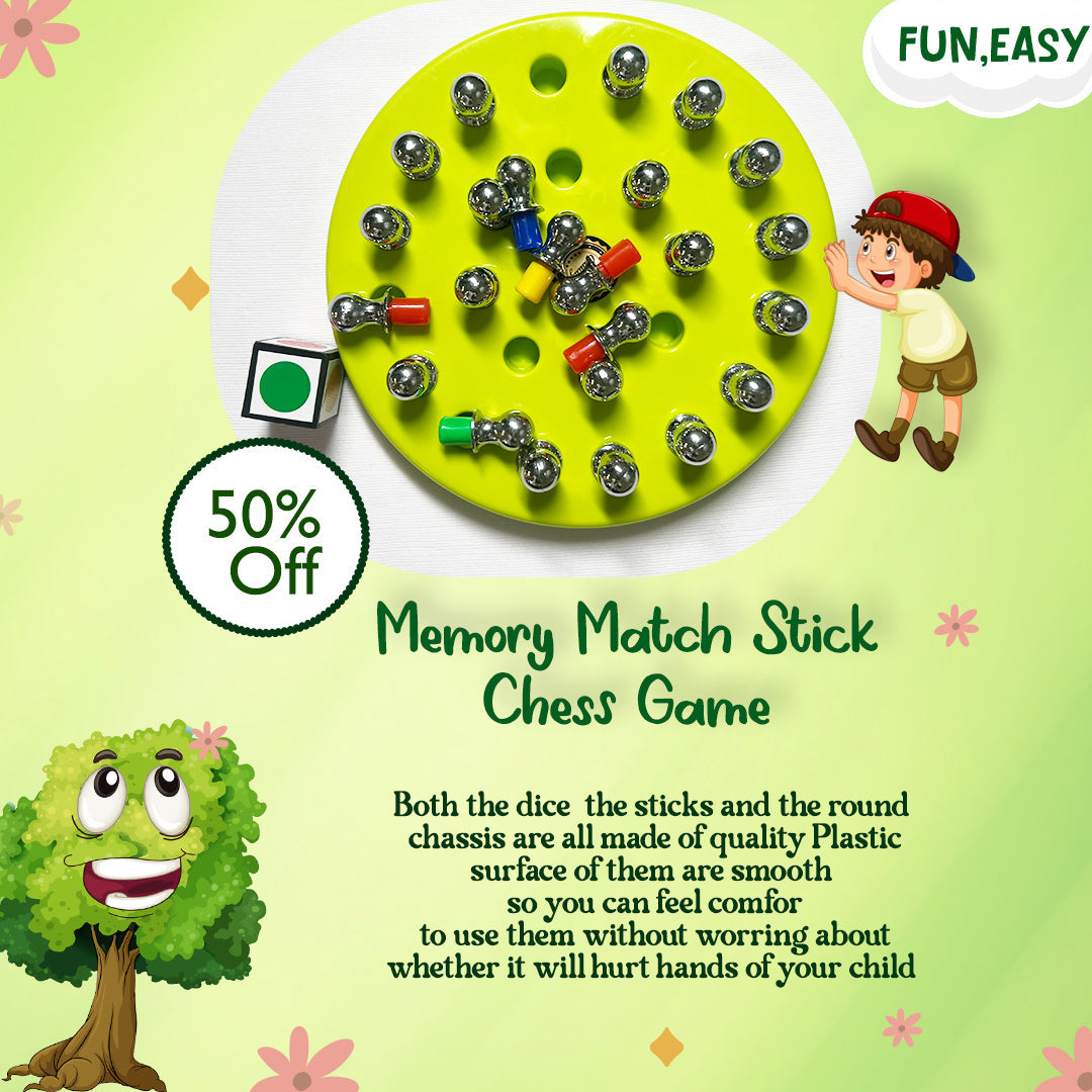 ✨Plastic chess memory intelligence game🎲