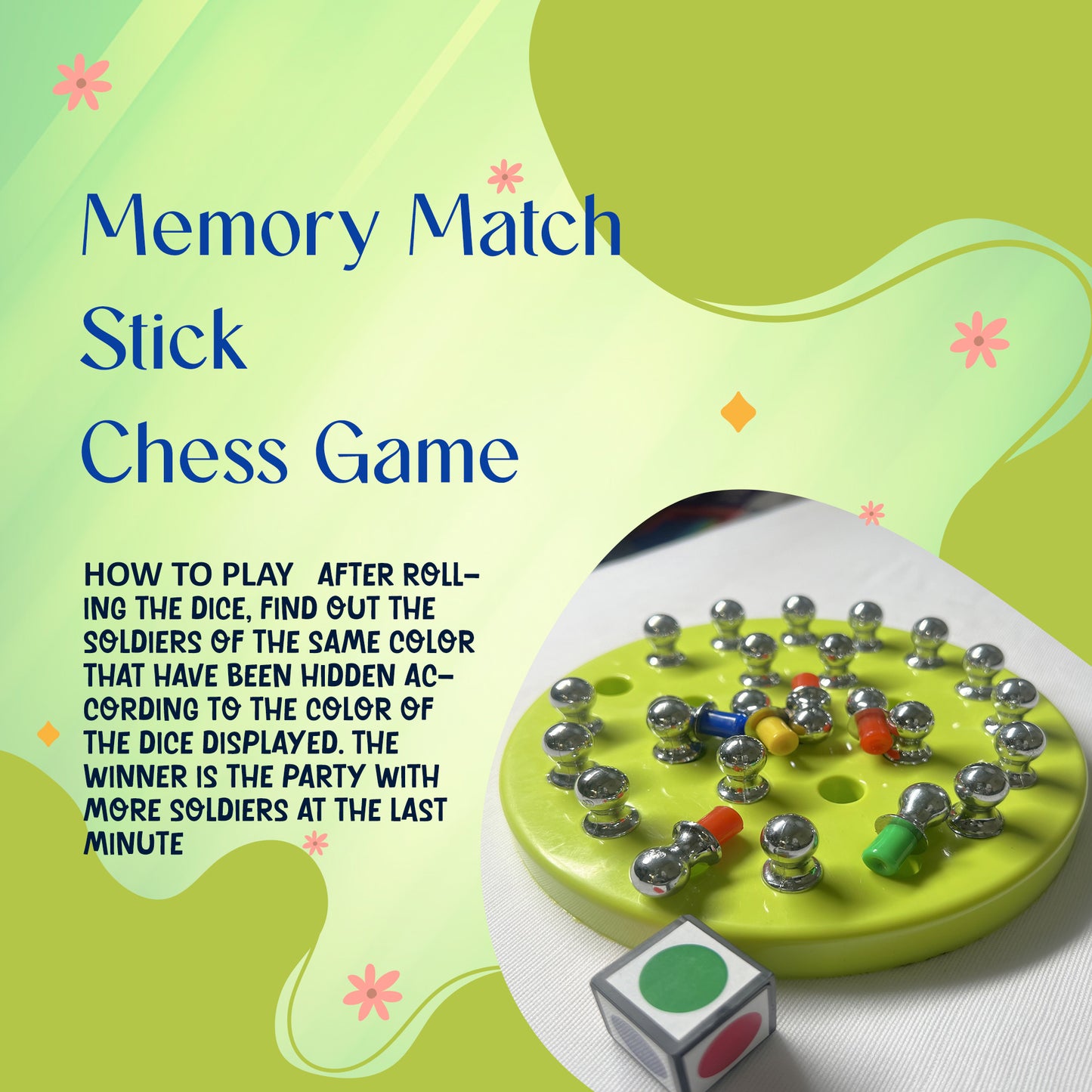 Plastic chess memory intelligence game