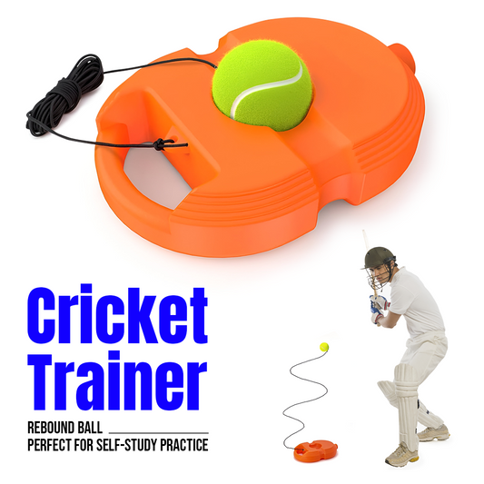 🏏Cricket Trainer Rebound Ball || Self  Cricket Practice Training Tool for Adults & Kids