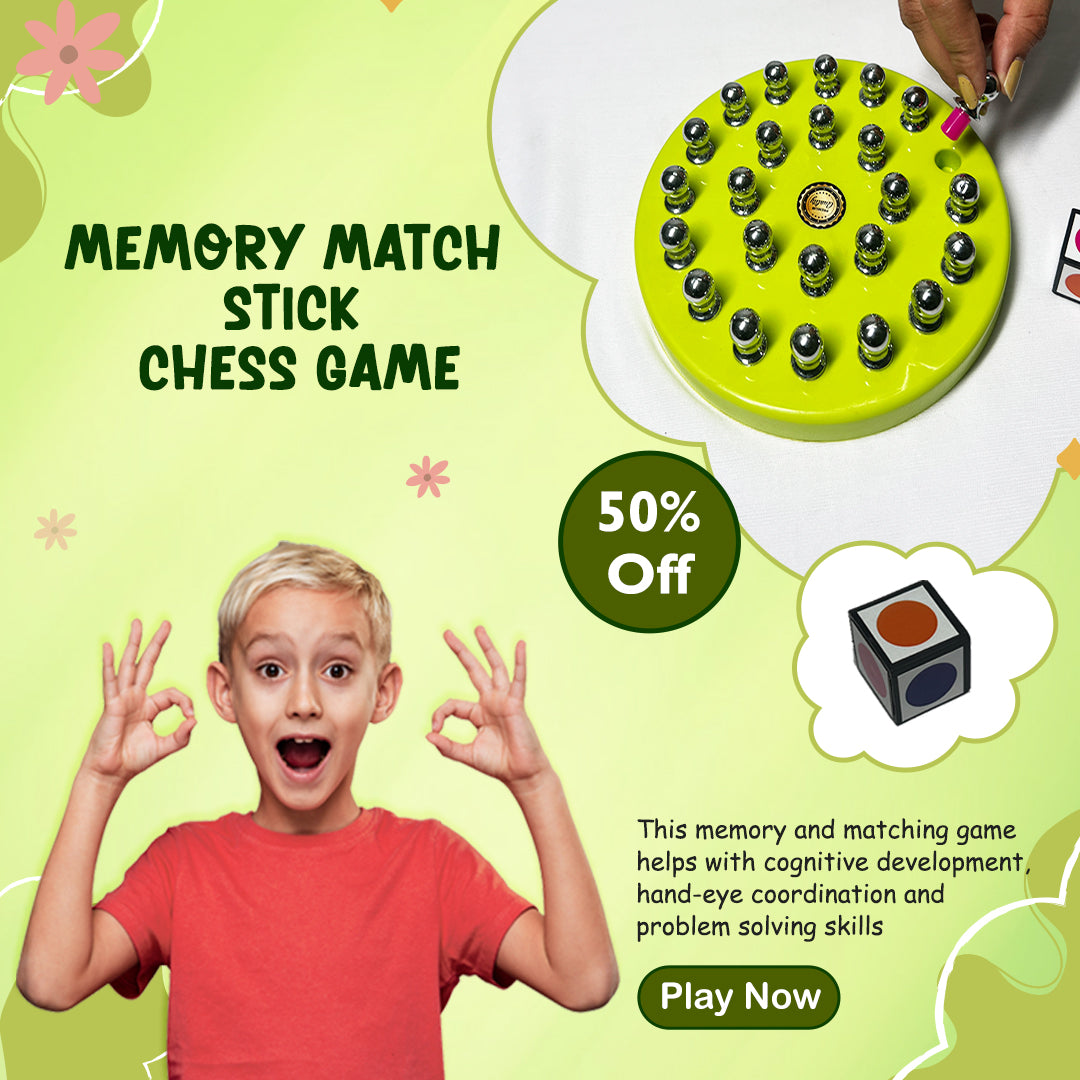 Plastic chess memory intelligence game – Swinging Tower