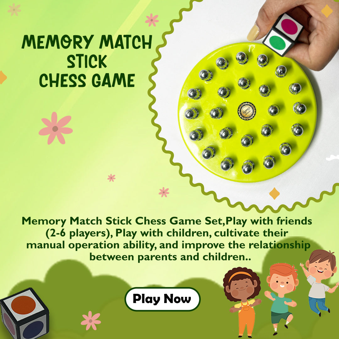 Plastic chess memory intelligence game – Swinging Tower