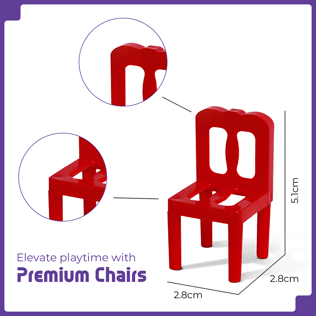 📈Trending Chair Stacking Special Game for your Kids & Families (36 Pcs)